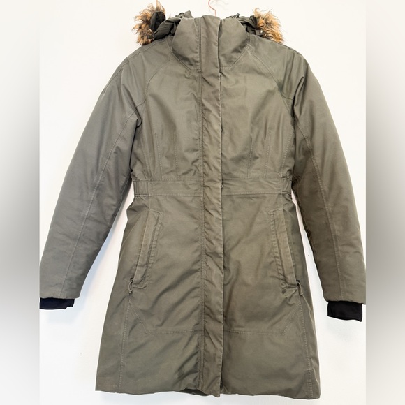 The North Face Women’s Arctic Parka II-New Taupe Size SP - Picture 2 of 6